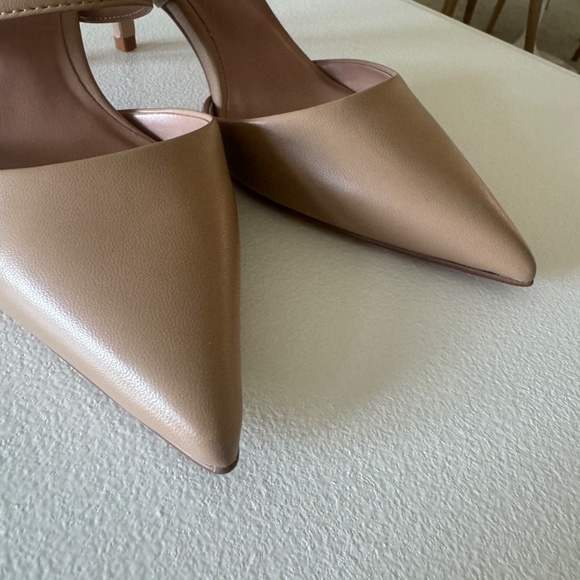 NORDSTROM Tammi Pointed Toe Pump (women) in Tan color - Picture 6 of 13